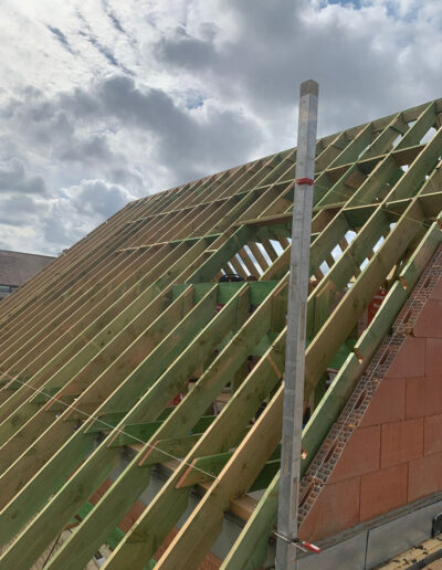 Dakwerken Dakspanten renovatie en dakstructuur versterking