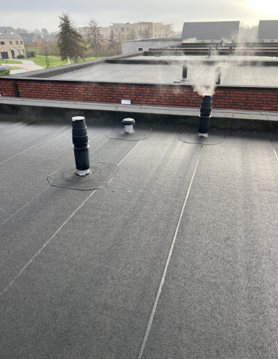 Dakwerken Waregem plat dak waregem epdm dakbedekking waterdicht