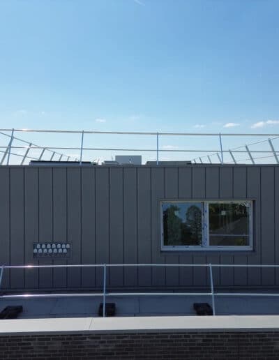 Gevelbekleding zinken gevelbekleding modern architectuur gevelwerken